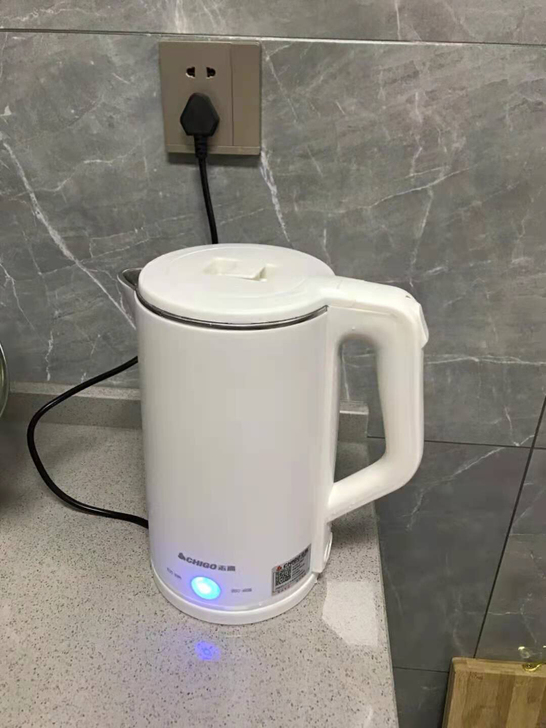 全新志高1.8L电热水壶34.9元包邮
