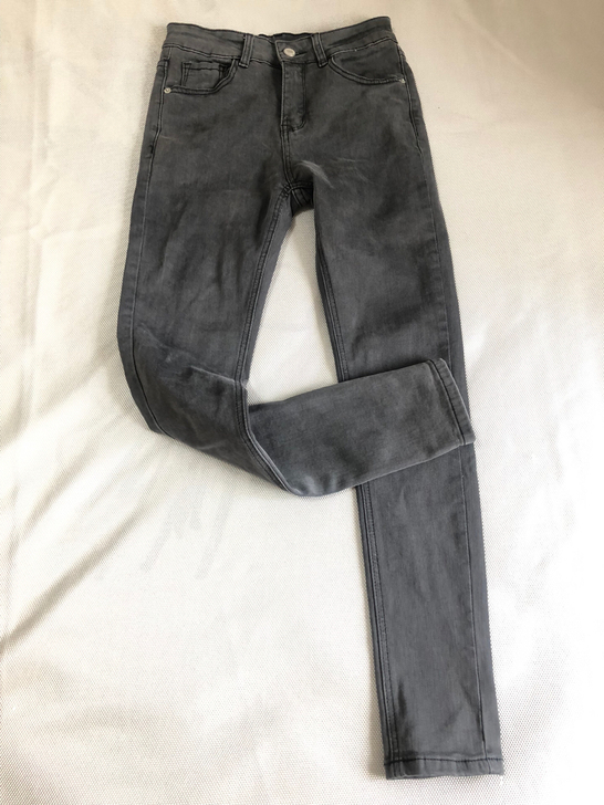 高腰小脚紧身牛仔裤铅笔裤女弹力修身百搭显瘦...