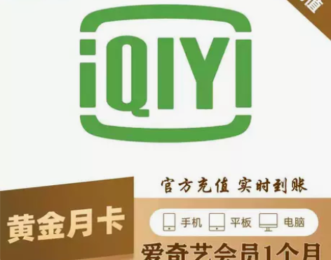爱奇艺视频周卡 爱奇艺会员1个月 爱qi艺...