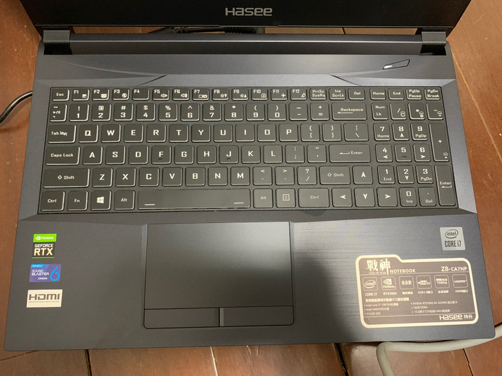 神舟战神Z8 CA7NP， RTX3060...