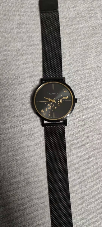 卡西欧(CASIO)手表 潮流时尚简洁的双...