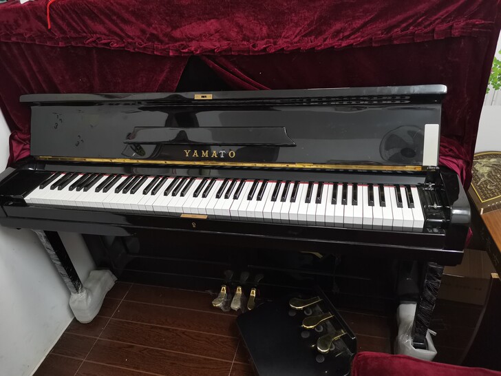日本YAMATO品牌二手钢琴教学琴，琴行教...