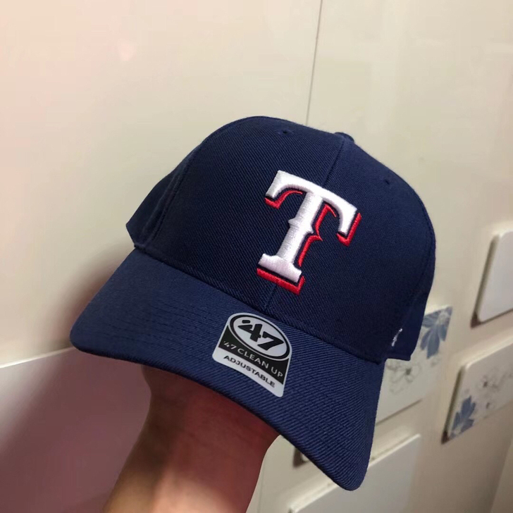 mlb 47brand 弯沿棒球帽 硬顶 ...