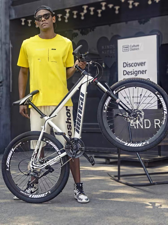 全新山地自行车，已组装好，送车锁等配件。