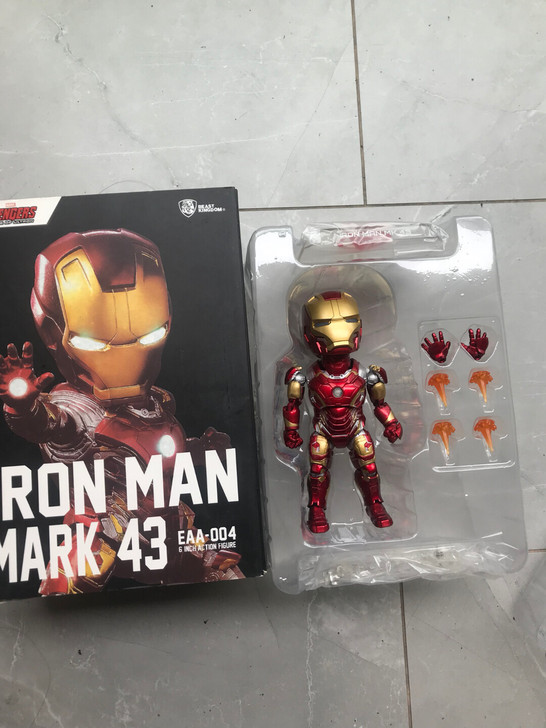 野兽王国 钢铁侠mk43 可亮灯  关节正...