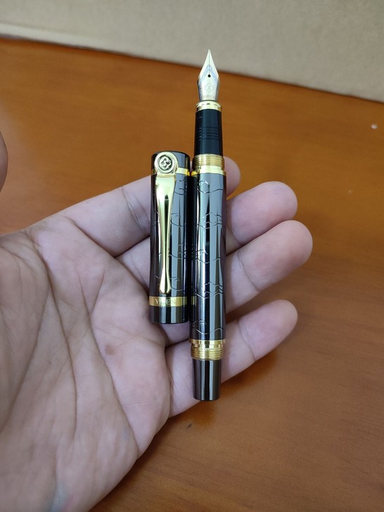 YIREN钢笔，性价比超高的钢笔，重手感钢...