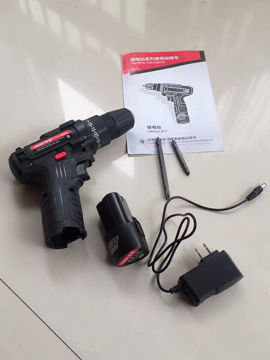 闲置五把16.8TV锂电池电钻，全铜电机一...