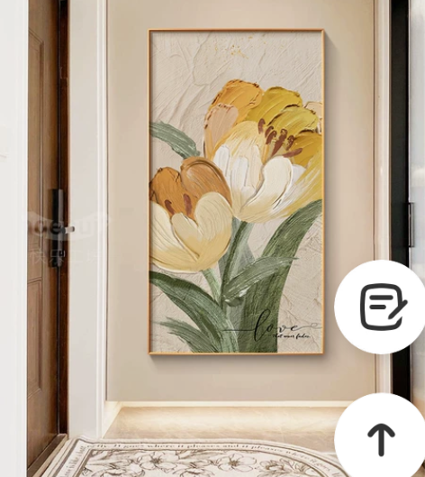 全新装饰画玄关画挂画墙壁入户玄幻墙上现代简...