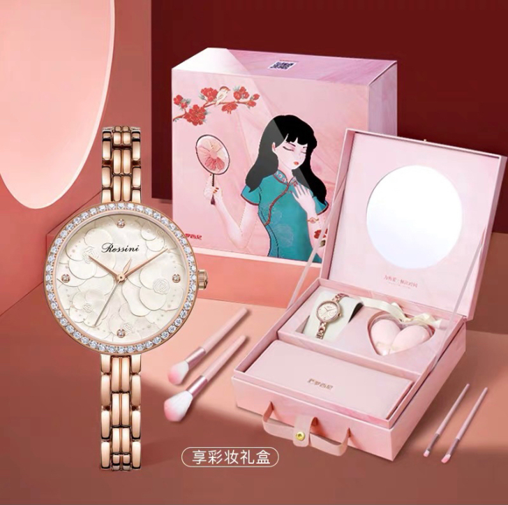 七夕礼物罗西尼手表，全新，朋友送的生日礼物...