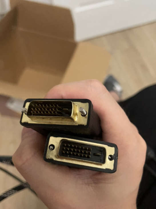 dvi线 搬家了 所有便宜出