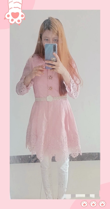 白色紧身铅笔裤