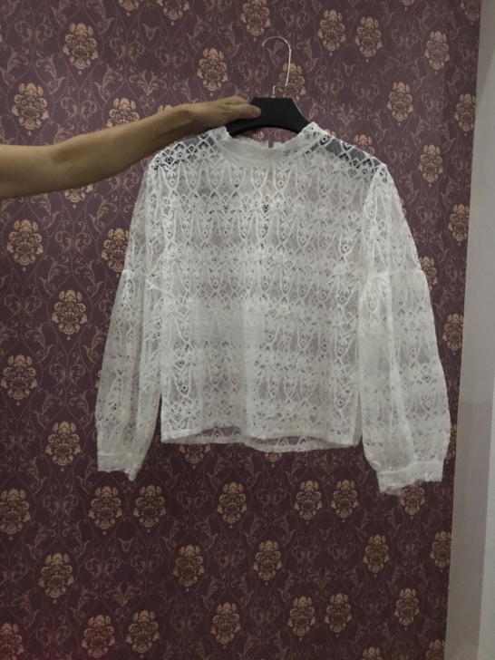镂空衬衫,全新