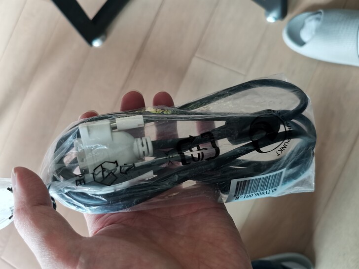 全新dvi线 带磁环