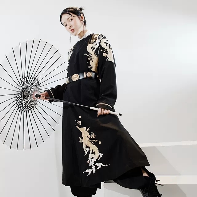 徐娇织羽集【南烛客】圆领袍汉服男女同款 重...