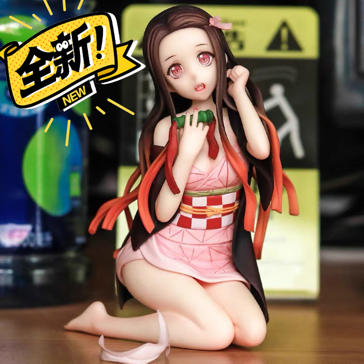 【全新包邮】鬼灭之刃手办跪姿优质版妳豆子日...