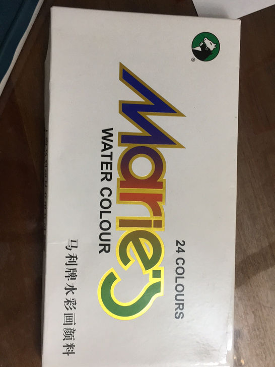 全新，马利牌水彩颜料，24色，12ml，送...