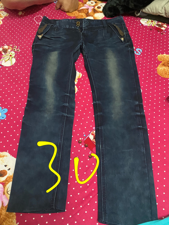 牛仔裤 牛仔蓝 30码