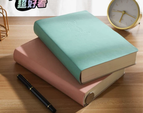 库存处理空白软皮笔记本超厚本子A5高颜值简...