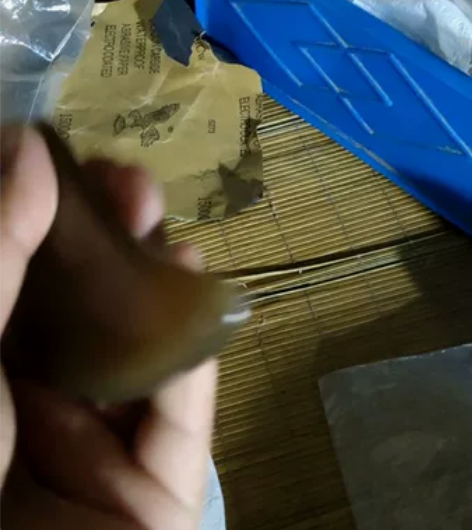 1.0厚白牦牛角三角板编号2011 纯色板...