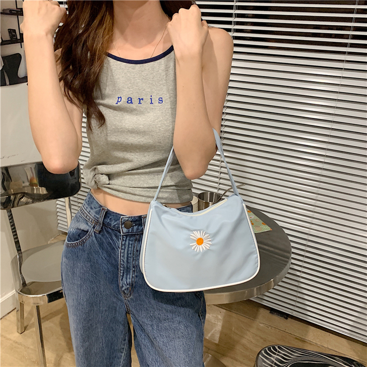 帆布包2020新款ins手提包腋下包法棍包...