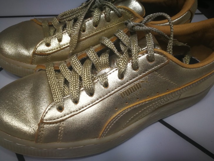 Puma彪马女鞋  金色五十周年纪念款 3...