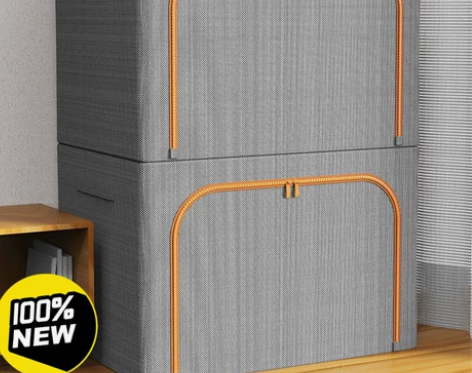 【高品质 收纳箱】加厚布艺衣服衣物整理盒 ...