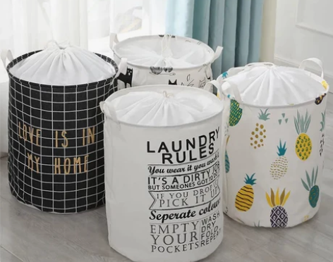 ❤️9.9全新包邮❤️布艺棉麻脏衣篓脏衣服...