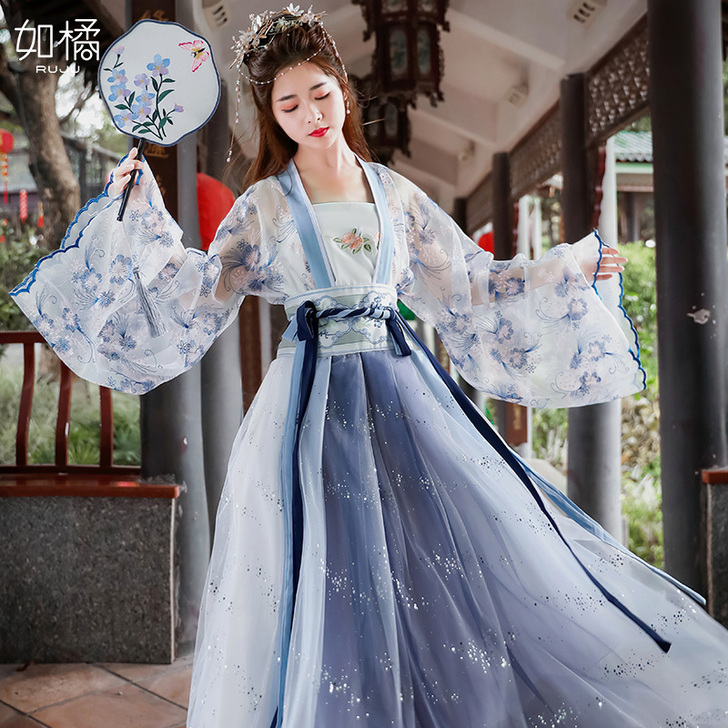 【双11狂欢价】汉服女中国风花神沧海赋广袖...