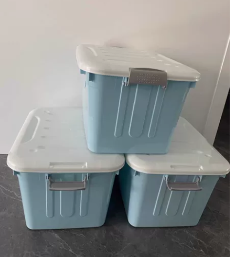 三个储物箱 新新的，没用过， 39包邮， ...