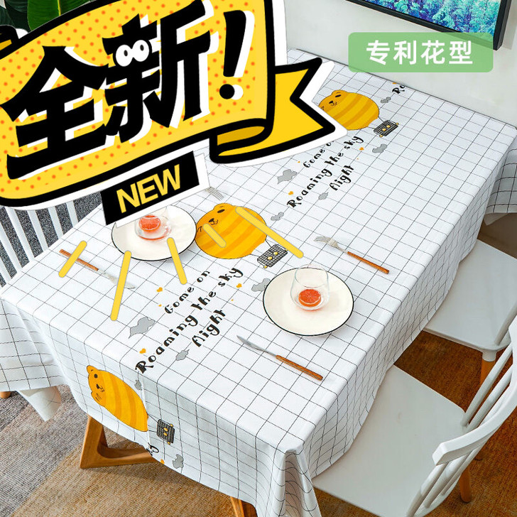 #节后鱼生#【全新】桌布防水防烫防油免洗p...