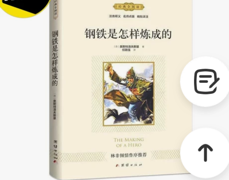 低价出售  包邮 全新书本:钢铁是怎样炼成...