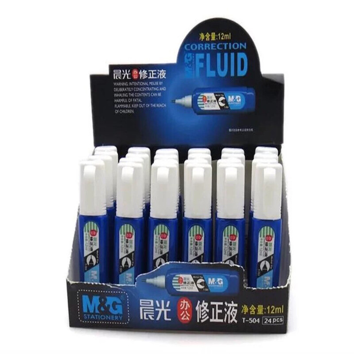 晨光正品T504 快干型修正液12ML涂改...
