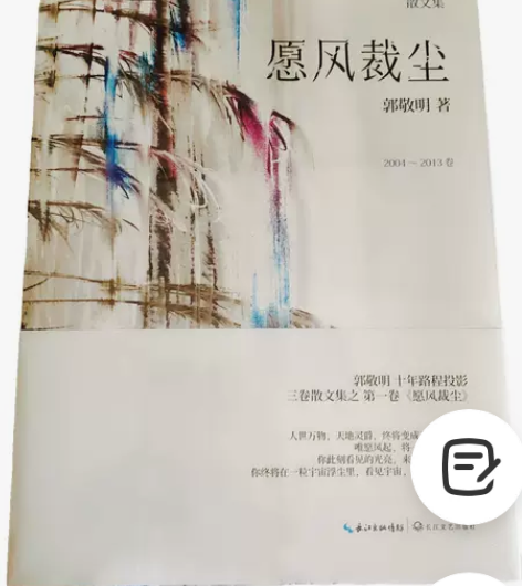 全新有塑封未拆封 愿风裁尘 郭敬明 散文集...