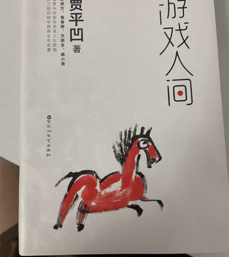 贾平凹《游戏人间》几乎全新，仅阅读一遍，无...
