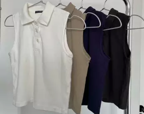 @b某m原丹 纯欲天花板 美式复古Polo...