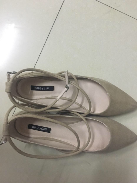 honeyGIRL2019春季新款女鞋绑带...