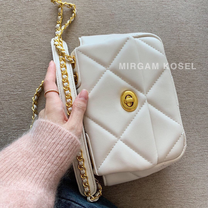 小mk菱格流浪包 官网正品 代下全新可以截...