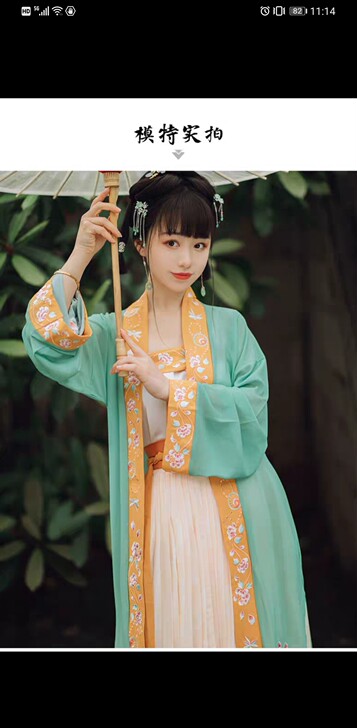 全新！仙楚姬宋制汉服 初欢
