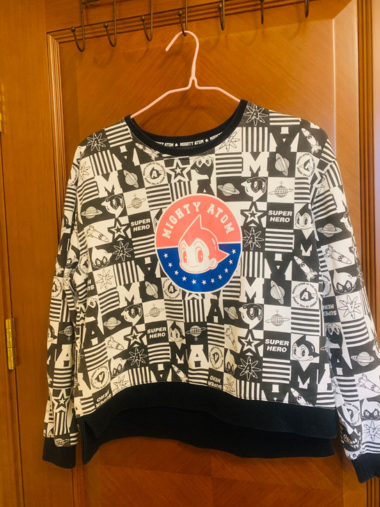 阿童木卫衣 女 码数是160-80 ...