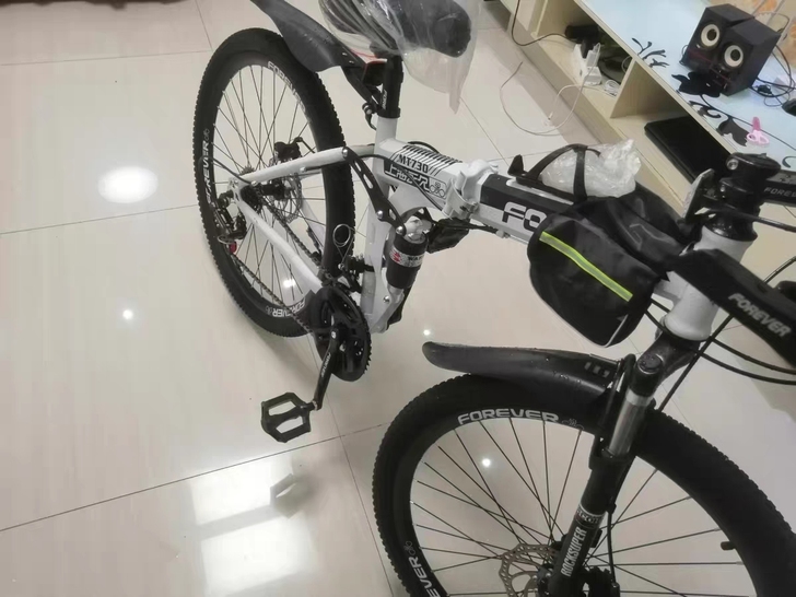 永久折叠自行车