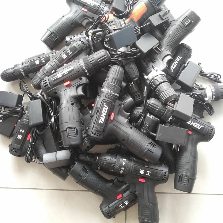 仓库清理库存全新名牌电钻全新12V21V双...