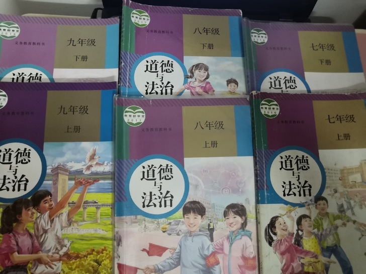 二手初中全册 道德与法治