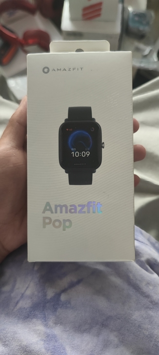 AmazfitPop 炭黑 智能运动手表