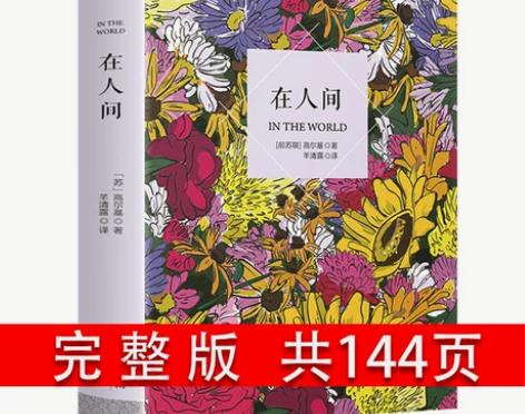 人间小学生在人间 高尔基三部曲 童年书 高...