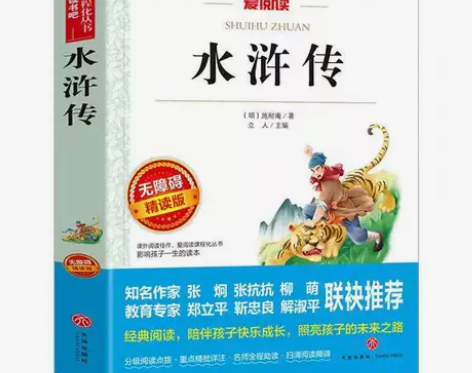 九年级必读书籍水浒传！全新包邮！！上下两册...
