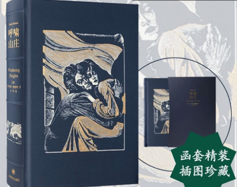 呼啸山庄 正版呼啸山庄 插图珍藏本 (英)...