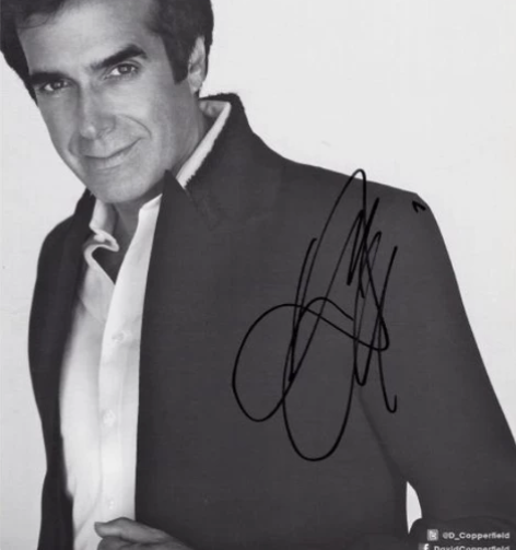 魔术师 大卫科波菲尔 UACC 亲笔签名 ...