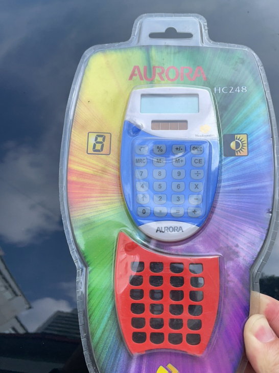 震旦手掌计算器，2元/个。出20个，不包邮...