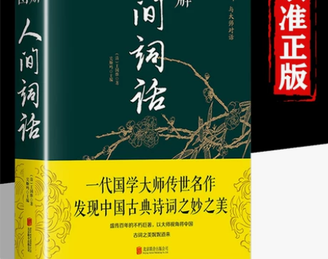 人间词话王国维图解词话正版中国古诗词精读著...