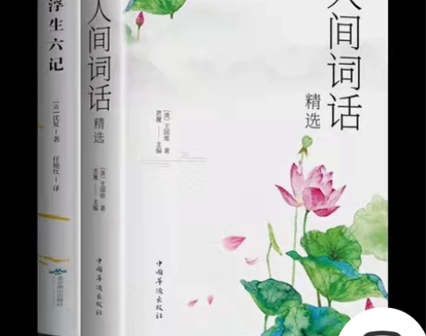浮生六记+人间词话全2册人间词话王国维全解...